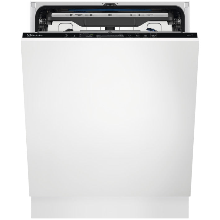 Masina de spalat vase incorporabila Electrolux EEG88520W, 14 seturi, 8 programe, MaxiFlex, AirDry, QuickSelect, WiFi, Time Beam, Afisaj digital, Clasa B, Motor inverter, 60 cm
