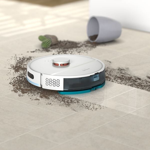 Aspirator Robot PHILIPS Seria 2000 XU2000/20, 0.38l, 14.4V, Autonomie max 130 min, Wi-Fi, Functie Mop, Alb