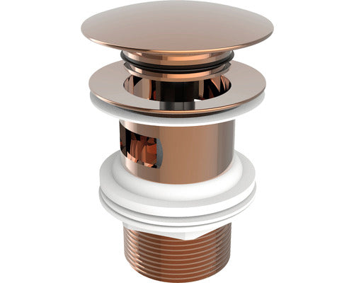 Ventil click-clack rose gold