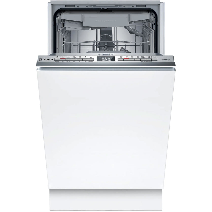 Masina de spalat vase incorporabila Bosch SPV4HMX10E, 10 seturi, 6 programe, ExtraDry, InfoLight, Silence Plus, Home Connect, Clasa E, 45 cm