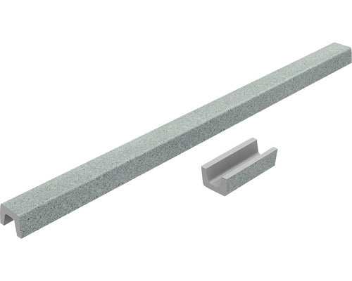 Prag cabina dus drept din granixit 140 cm Platina