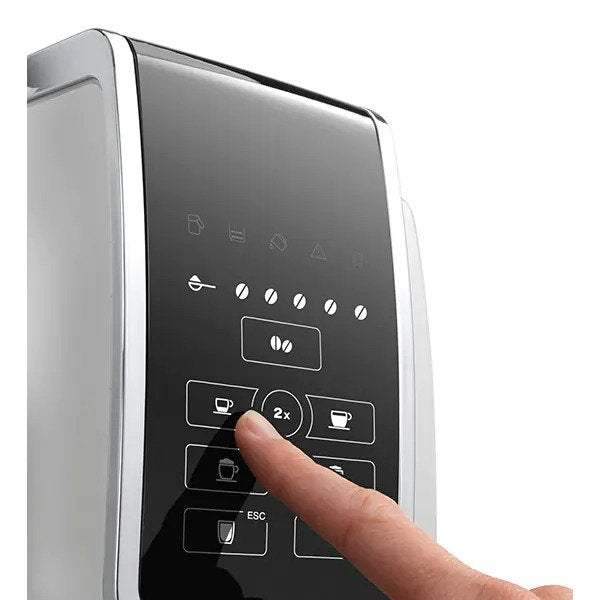 Espressor automat DE LONGHI Dinamica ECAM 350.50.SB, 1.8l, 1450W, 15 bar, argintiu-negru