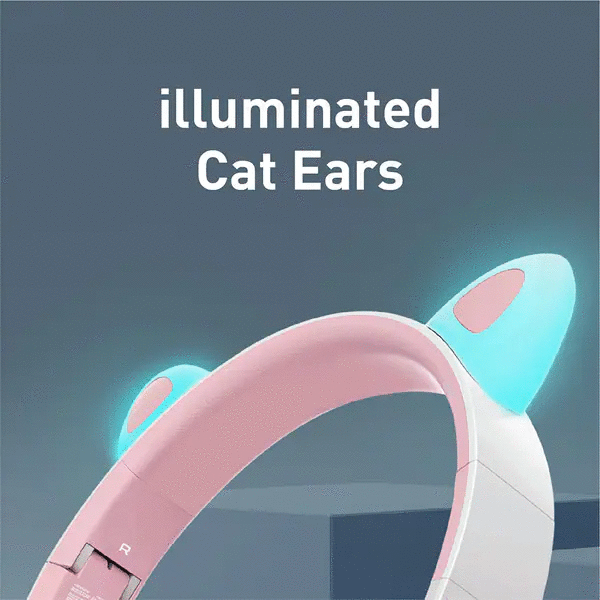Casti Pentru Copii PROMATE Panda, Bluetooth, On-ear, Microfon, Roz