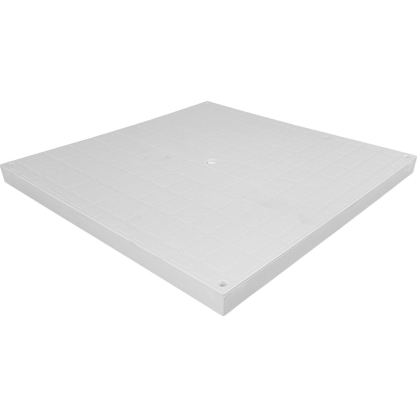Capac Plastic Base, VODALAND, Gri, pentru camin patrat tip I, A15, 550x550