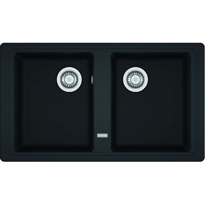 Chiuveta bucatarie fragranite Franke BFG 620, adancime cuva 200mm, 860x500mm, Negru Grafit