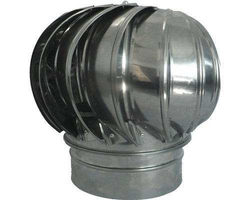 Capac Terminal Rotativ Simplu Perete Din Inox Ø150 Mm