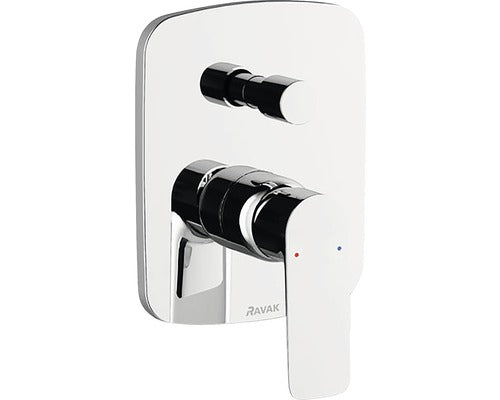 Baterie incastrabila cada-dus cu comutator Ravak Classic CL 061, include corp baza