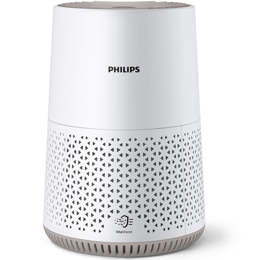 Purificator de aer Philips AC0650/10, CADR 150 mc/h, Filtru NanoProtect HEPA, Mod nocturn, Alb