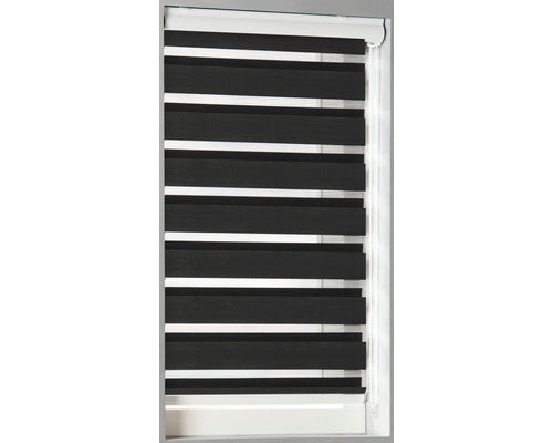 Rulou Dublu Soluna D-r3 Negru 60x175 Cm, Caseta Alba