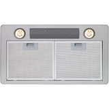 Hota Incorporabila Decorativa Cata GL 45 X, Capacitate Absorbtie 820 m3/h, 50 cm, 50 dB, Clasa A, Inox