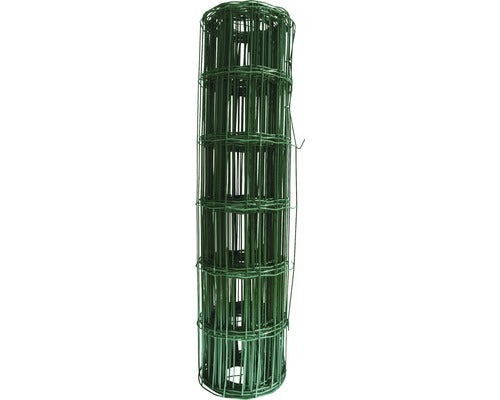 Plasa Gard Zincata Plastifiata Europlast 0, 6x10 M Verde