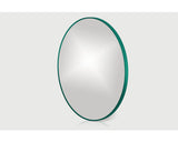 Oglinda Baie Rotunda Cordia Round Line Ø40 Cm Rama Verde