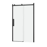 Usa de dus, Sanotechnik, G120B, Comfort Black, sticla securizata, 118x195cm, profil negru