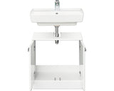 Baza Lavoar Baie Pelipal Quick Set 354, 2 Usi Rotative, PAL, 55 cm, Alb