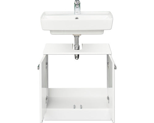 Baza Lavoar Baie Pelipal Quick Set 354, 2 Usi Rotative, PAL, 55 cm, Alb