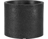 Ghiveci Flori Geli Rondo Plastic 29x29x24, 5 Cm Antracit