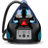 Statie de calcat TEFAL Express Vision SV8151E0, 2800W, 500g/min, 1800ml, talpa Durilium, albastru-negru