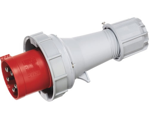 Stecher Trifazic Pce 63a Rosu, Pentru Exterior Ip67