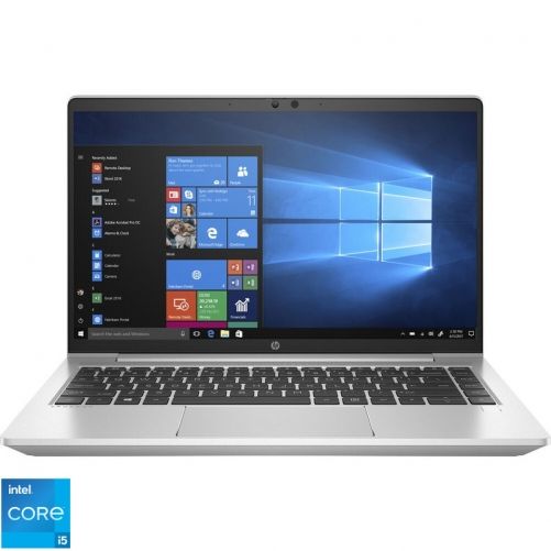 Laptop ultraportabil HP ProBook 440 G8 cu procesor Intel Core i5-1135G7, 14", Full HD, 8GB, 512GB SSD, Intel UHD Graphics, Windows 10 Pro, Silver