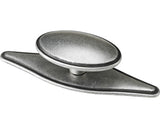 Buton Pentru Mobila Hettich Antik & Retro 77x26 Mm, Zamac Argintiu Brunat