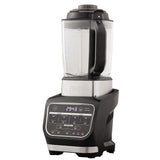 Blender & Soup Maker Ninja HB150, 1000W, 1.7L, 10 programe Auto-IQ, 71°C-100°C, auto-curatare, program gemuri, 5 portii simultan, supa in 20min, zdrobire gheata, recipient sticla borosilicata, multifunctional, 6 setari manuale, negru/inox