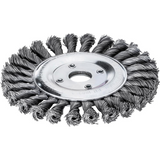 Perie disc Lessmann, drut otel impletit, 115x14mm, 12500rpm