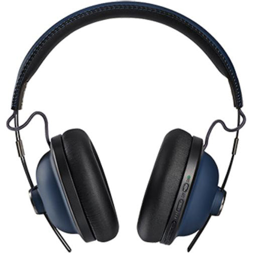 Casti Audio Over the Ear Panasonic RP-HTX90NE-A, Wireless, Bluetooth, Noise cancelling, Microfon, Autonomie 20 ore, Albastru