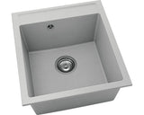 Chiuveta Bucatarie Cu O Cuva Fat Avangard 224 51x46 Cm, Fara Picurator, Fatgranit Grey