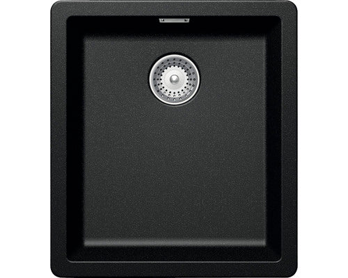 Chiuveta granit Schock Greenwich N-100S Magma Cristadur, 406 x 456 mm, adancime cuva 200 mm, montare sub blat