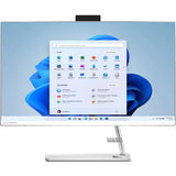 Sistem All in One LENOVO IdeaCentre 3 24ALC6, AMD Ryzen 7 5700U pana la 4.3GHz, 23.8" Full HD, 16GB, SSD 512GB, AMD Radeon Graphics, Windows 11 Home, Alb