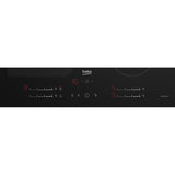 Plita incorporabila Beko HII64791UFT , Inductie, 4 induction zones + IndyFlex, Touch control 9 trepte, Booster, HobtoHood, OverHeat Safety System, Auto Shutdown, SlimDesign, Residual heat indicator, 60 cm, Negru