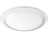 Plafoniera Eglo Crosslink 17w 2100 Lumeni, Lumina Rgb, Ø430 Mm, Alb/argintiu