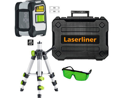 Nivela Cu Laser Laseliner 360, Linii In Cruce, Include Stativ De Fixare