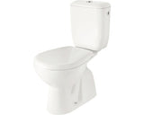 Set WC compact Cersanit Solari, include rezervor si capac WC, evacuare verticala