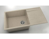Chiuveta Bucatarie Granixit Cu O Cuva Fat Avangard 229 90x49 Cm, Cu Picurator, Reversibila, Aspen