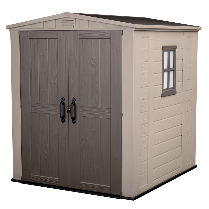 Casuta de gradina Factor, 6x6, Maro deschis