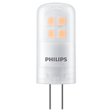 Bec LED capsula Philips G4, 1.8W (20W), 12V, 205 lm, lumina alba calda (2700K), clasa energetica F