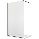 Paravan dus Walk-In 60x200cm, Modo New Black II, sticla securizata de 8mm, profil negru mat, Radaway