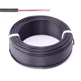 Conductor electric FY / H07V-U 2.5 mmp negru, 100 m cupru
