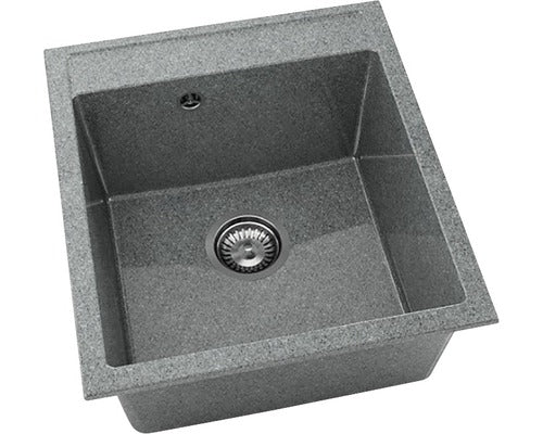 Chiuveta Bucatarie Cu O Cuva Fat Avangard 224 51x46 Cm, Fara Picurator, Granixit Slate