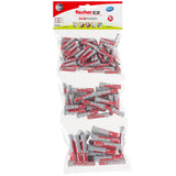 Diblu nylon universal DUOPOWER, fischer, set 130 buc