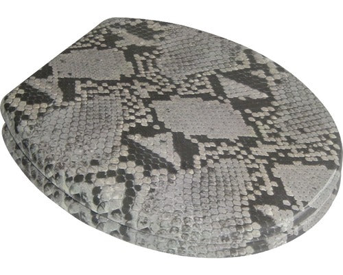 Capac WC ADOB Imola model sarpe, inchidere lenta, 45x37 cm