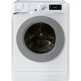 Masina de spalat rufe cu uscator Indesit BDE861483XWSEUN, 8 kg spalare, 6 kg uscare, 1400 rpm, Clasa C, Motor Inverter, Display Digital, Alb