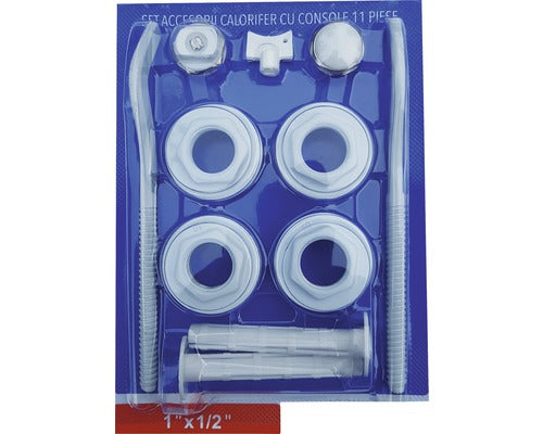 Consola Cu Accesorii De Montaj Pentru Radiator Aluminiu