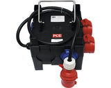 Distribuitor Electric Trifazic Pce 6 Prize (4 Cp + 2 Trifazate) Cablu 1, 5m H07rn-f 5x1, 5 Mm² Ip44