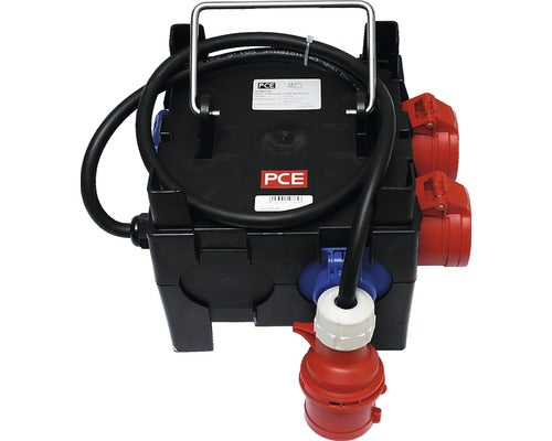 Distribuitor Electric Trifazic Pce 6 Prize (4 Cp + 2 Trifazate) Cablu 1, 5m H07rn-f 5x1, 5 Mm² Ip44