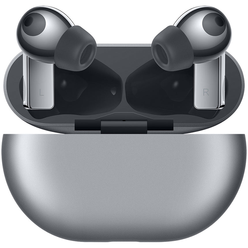 Casti wireless Huawei FreeBuds Pro, Active Noise Cancelling, Silver Frost