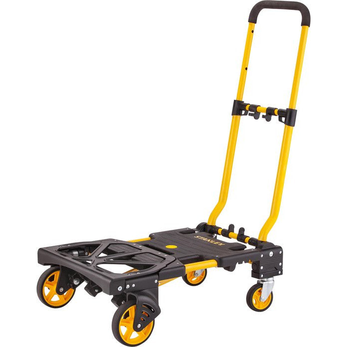Carucior pliabil, Stanley, 2 in 1, Negru/Galben