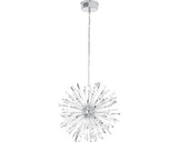 Pendul Vivaldo1 G4 21x1, 2w, Becuri Led Incluse, Crom Cu Cristale