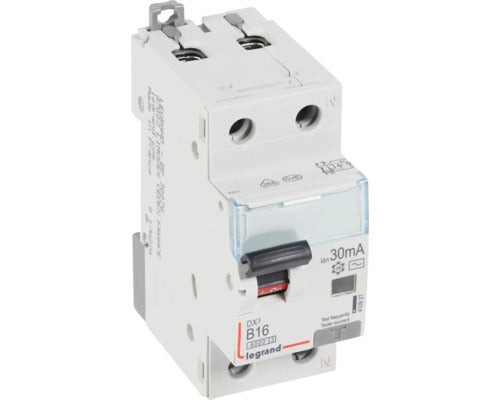 Intreruptor Simplu Cu Protectie Diferentiala Legrand Rcbo Dx3 1p+nd 16a 6ka 30ma, Curba B